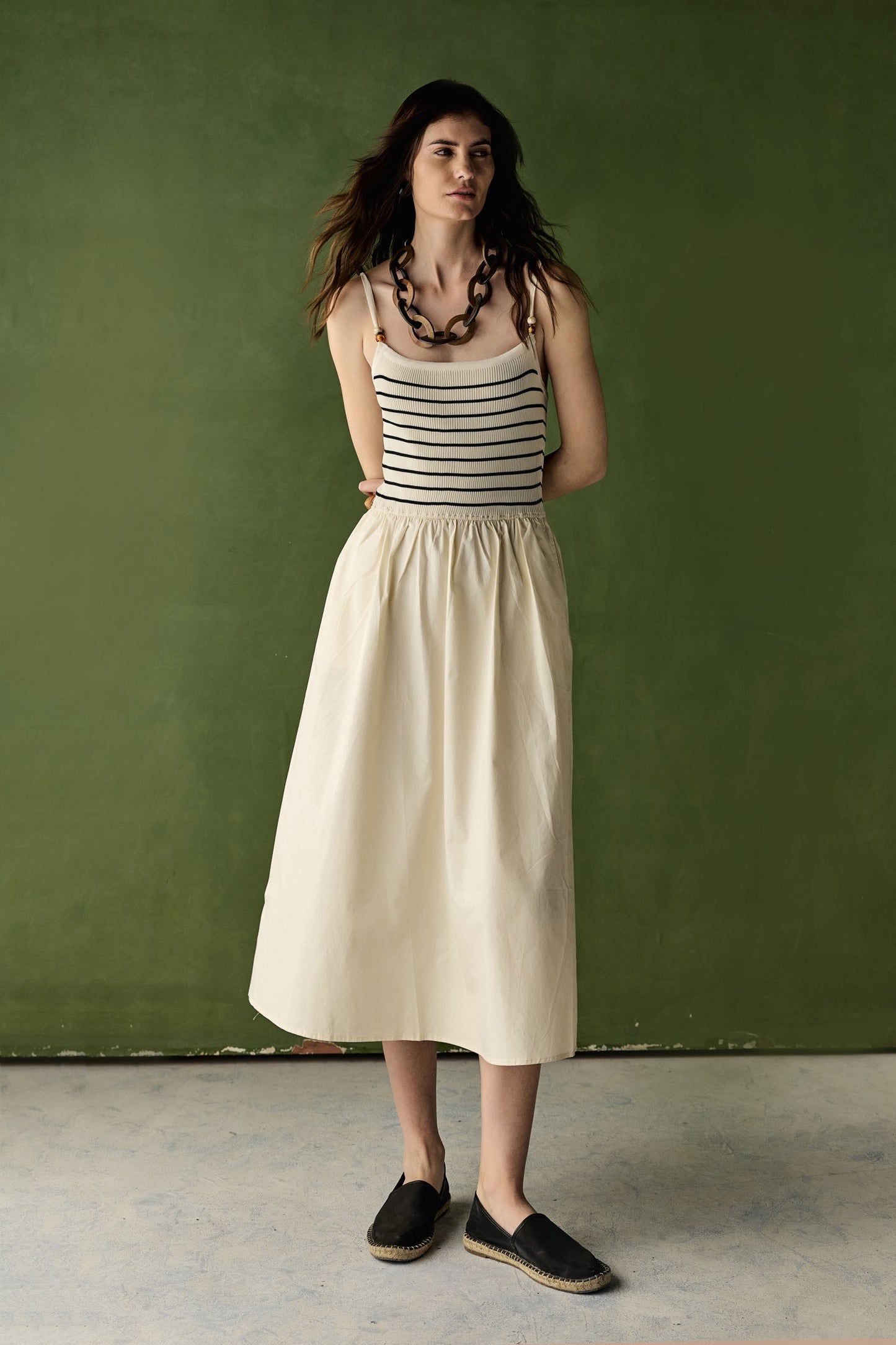 Stripe Knit Dress