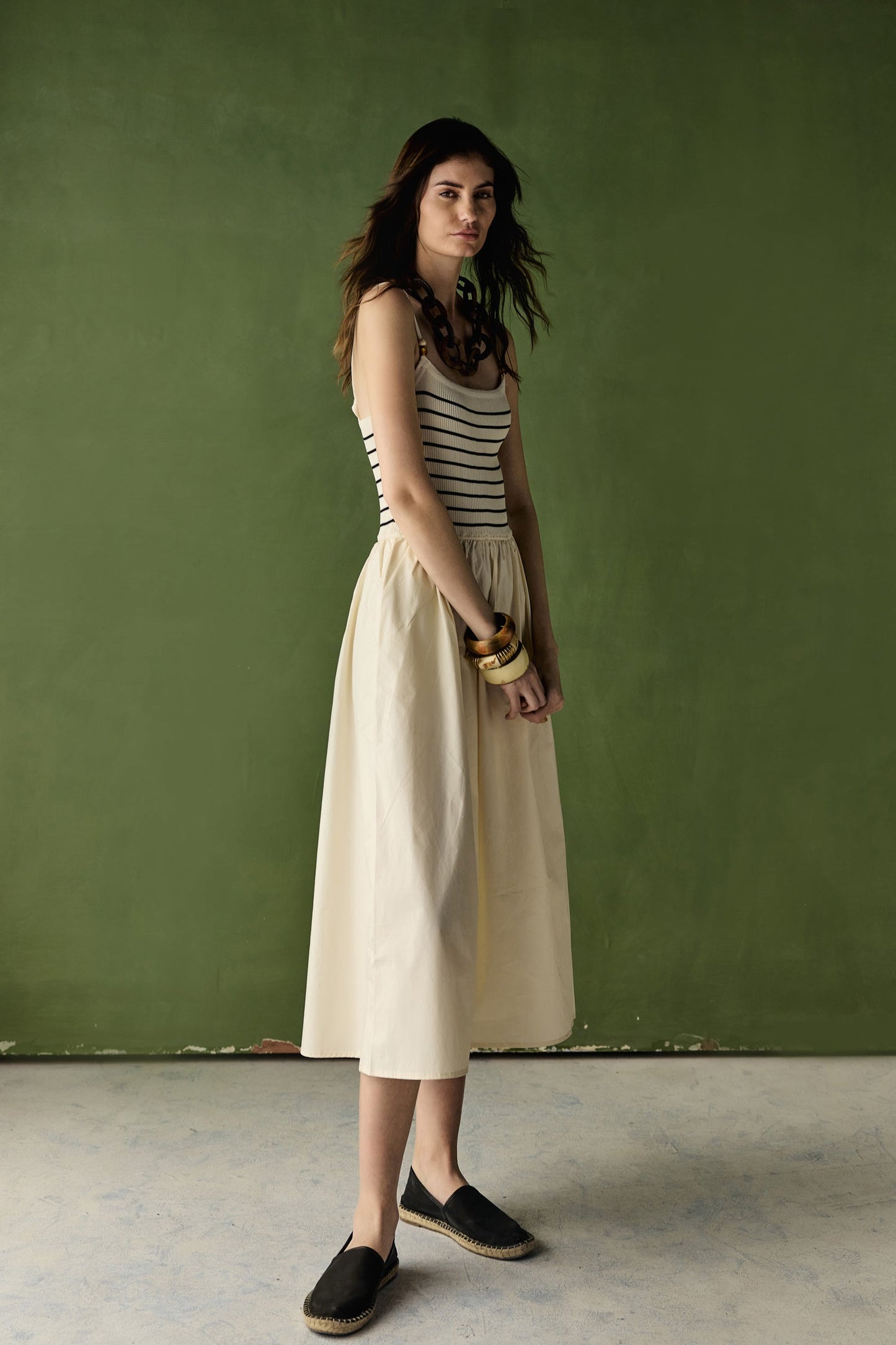 Stripe Knit Dress