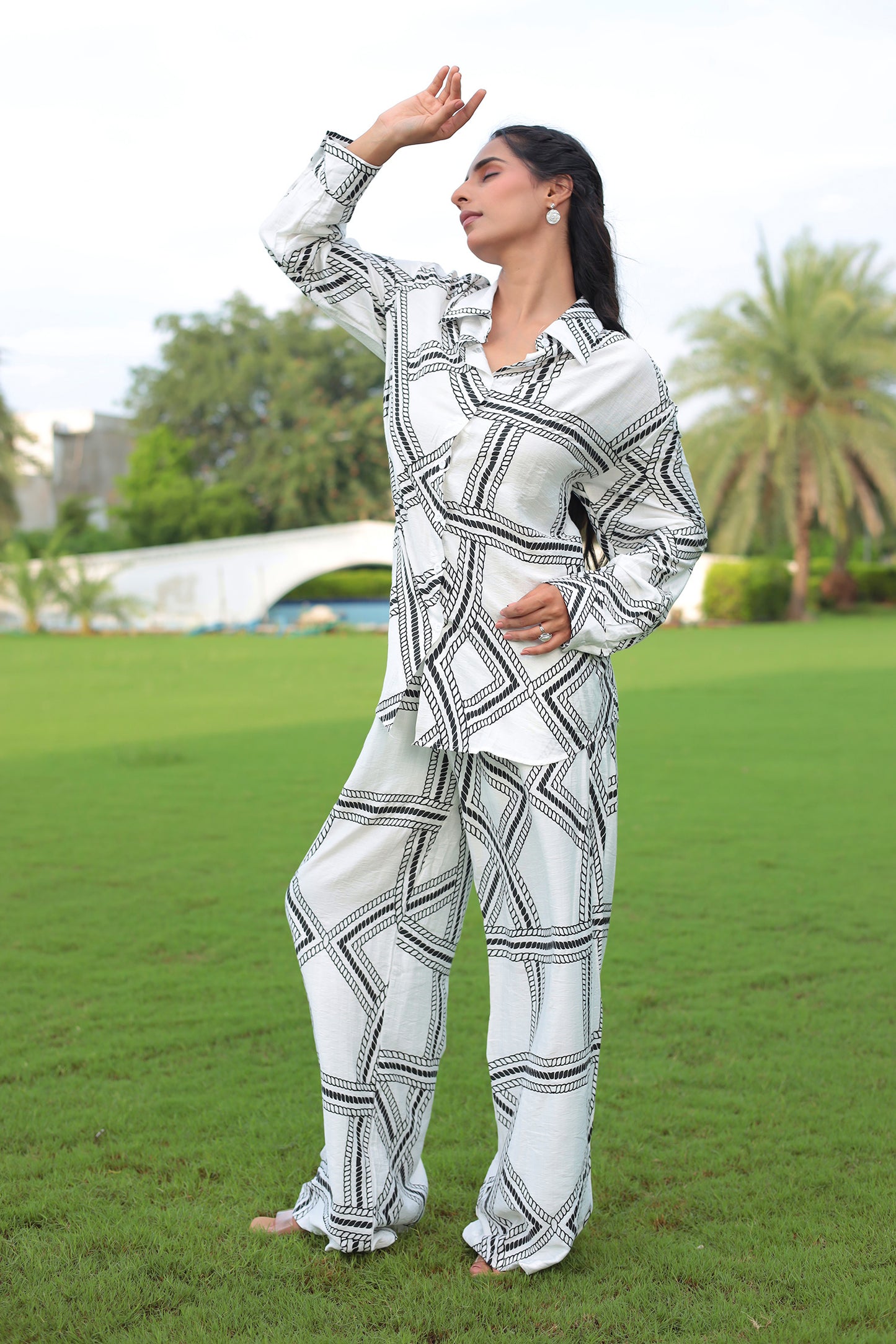 Printed Casual Co Ords Set