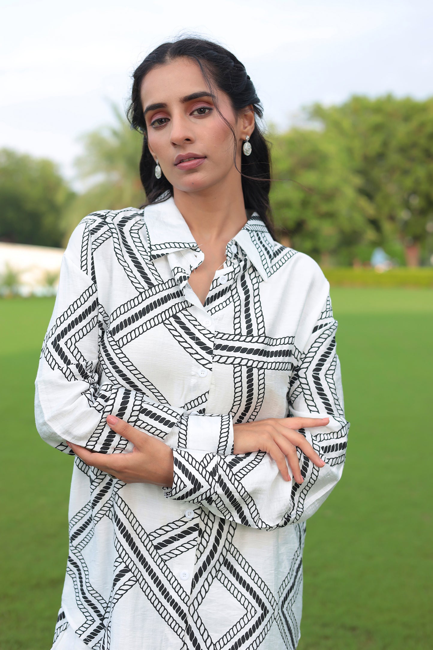 Printed Casual Co Ords Set