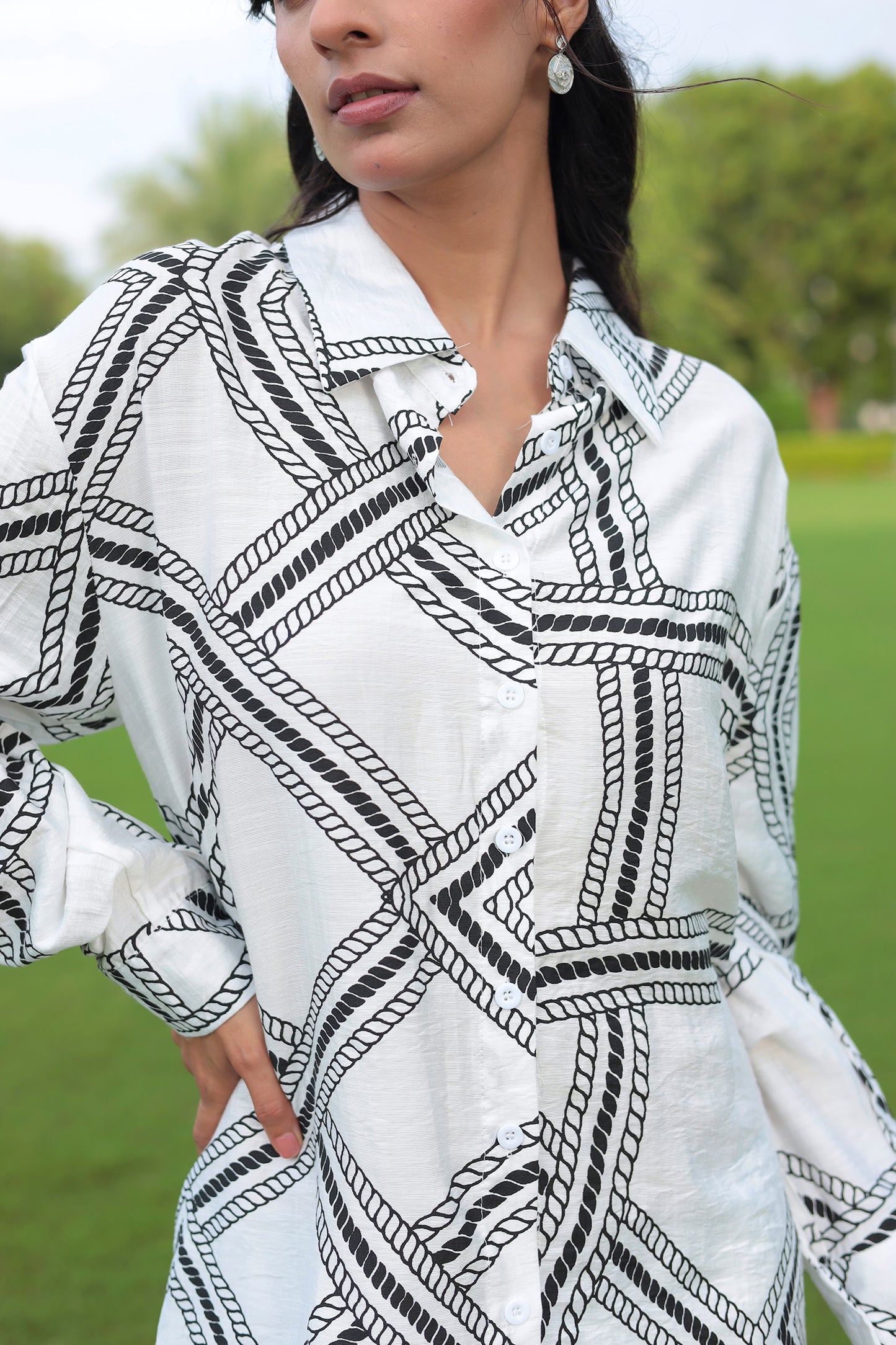 Printed Casual Co Ords Set