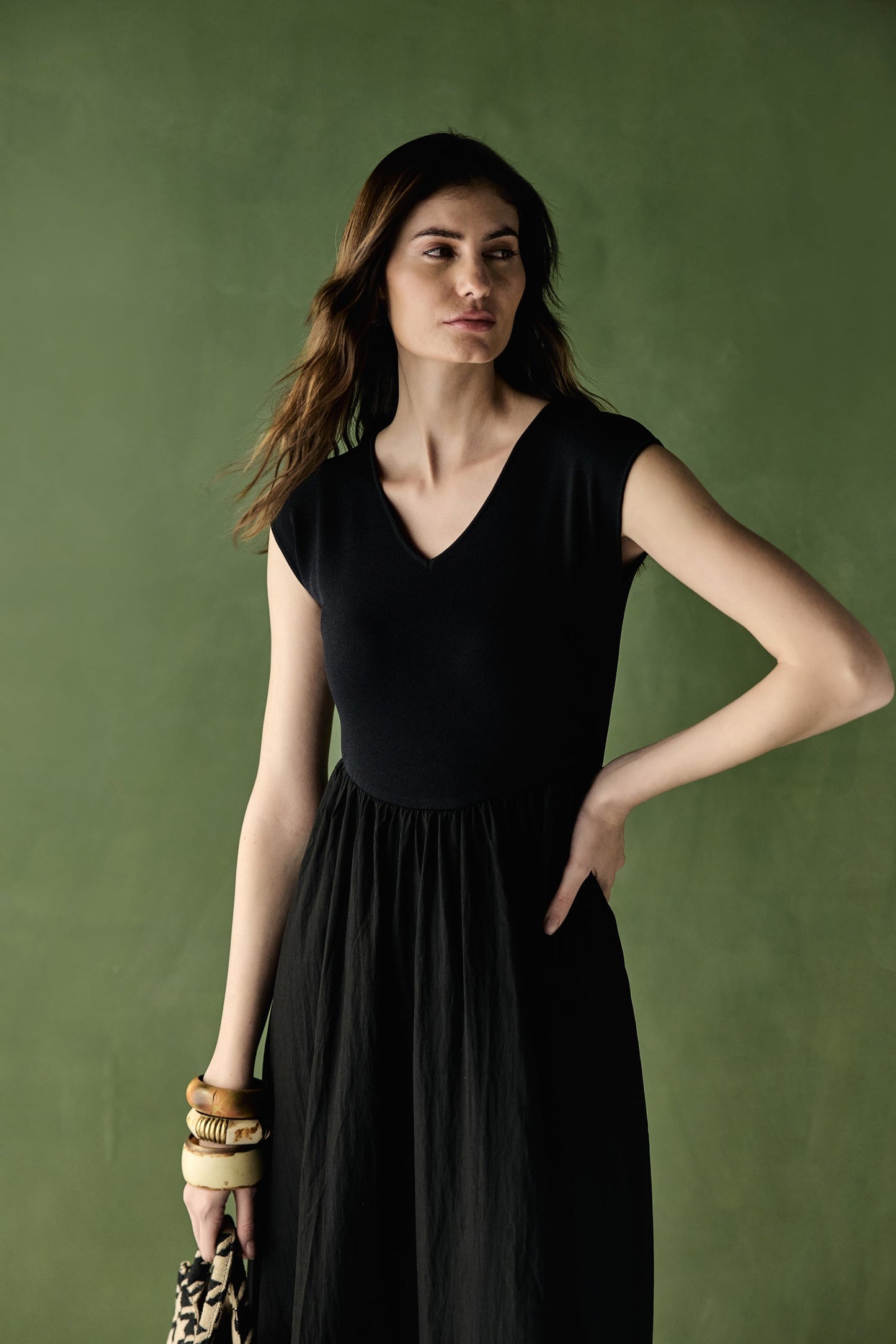 Shop Trendy Black Breathable Cotton Dress for Women at Nuorii Shop Trendy Black Breathable Cotton Dress for Women at Nuorii