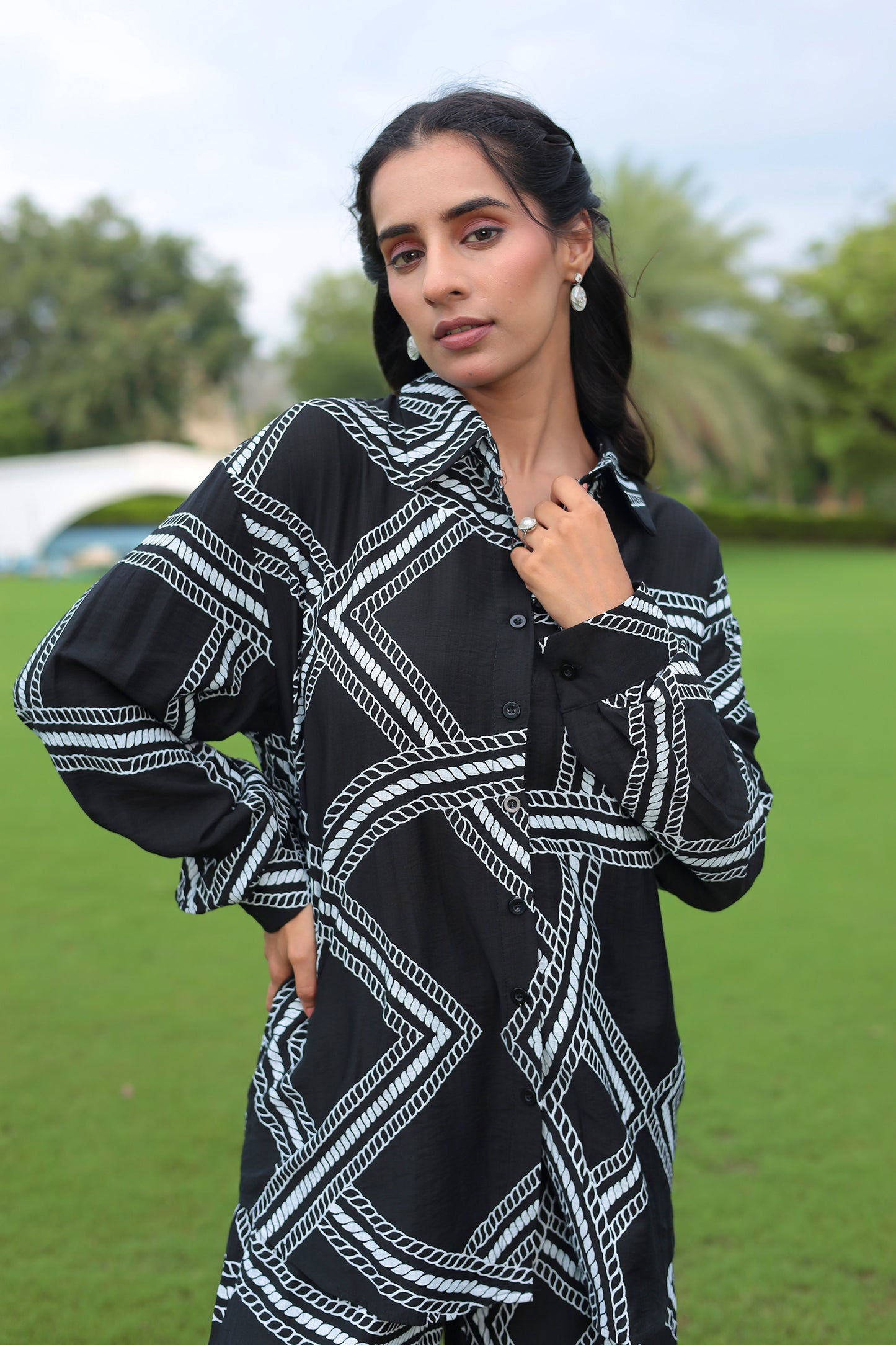 Party Wear Printed Co ords set