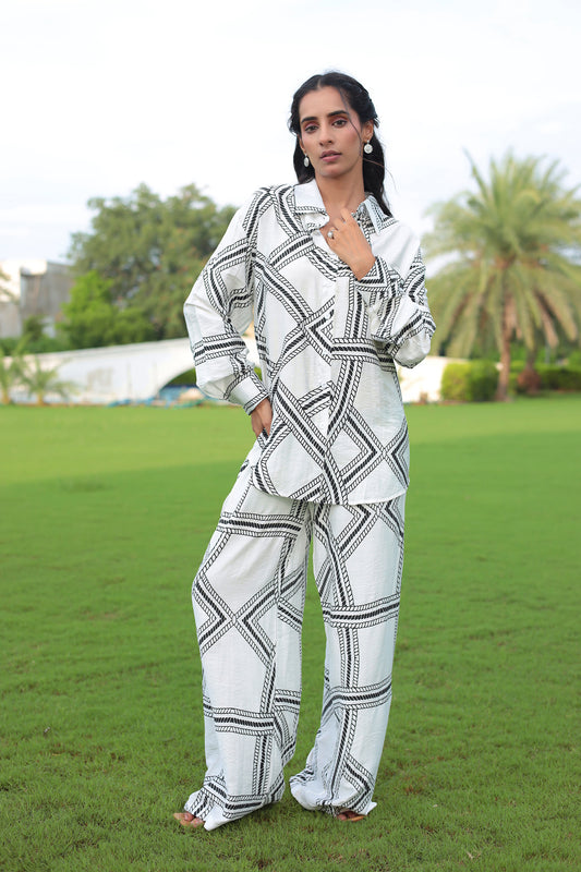 Printed Casual Co Ords Set